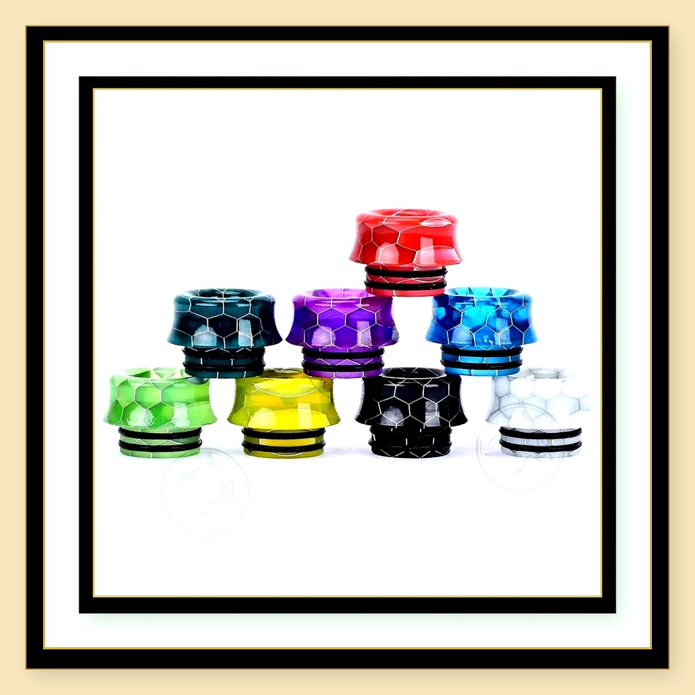 Набор дрип-типов Wolfcool 810  – обзор и цена Drip Tip Resin