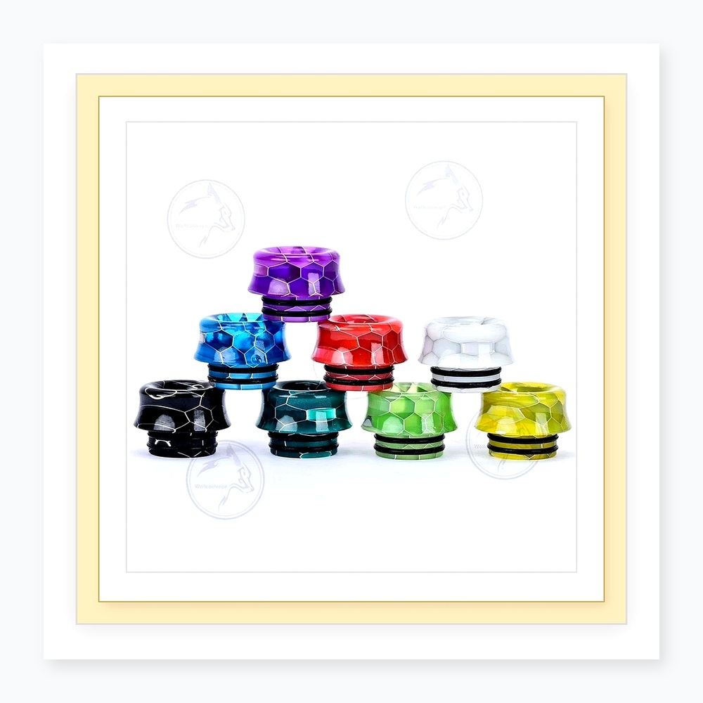 Набор дрип-типов Wolfcool 810  – обзор и цена Drip Tip Resin